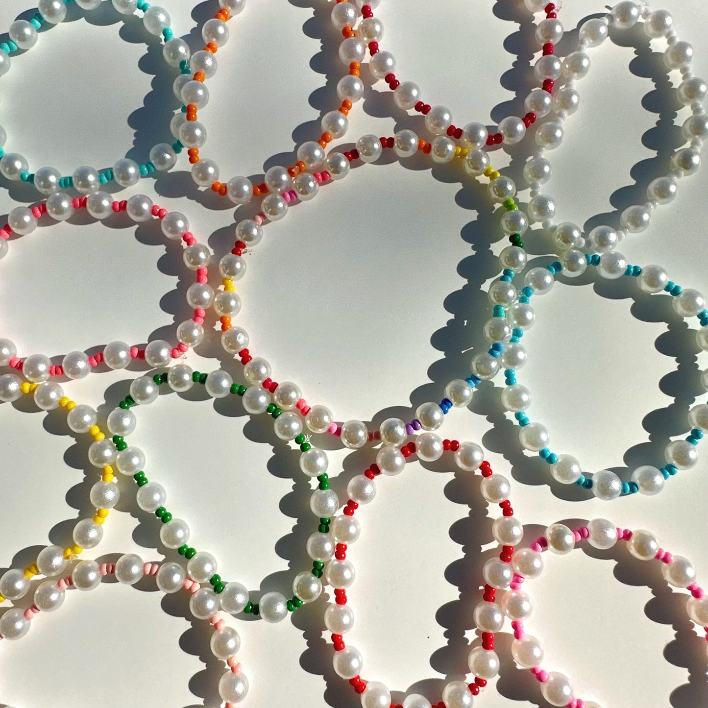 Pearls with Purple Beads Bracelet