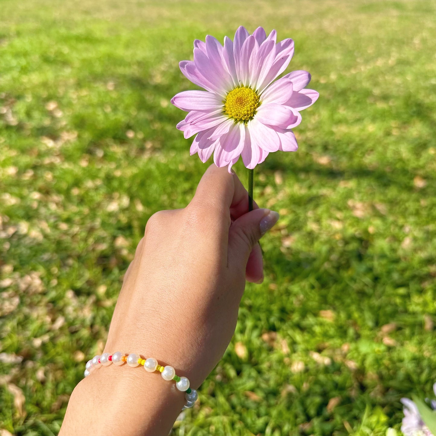 Pearls with Yellow Beads Bracelet