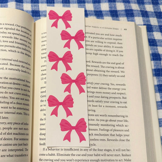 'Bows' Bookmark