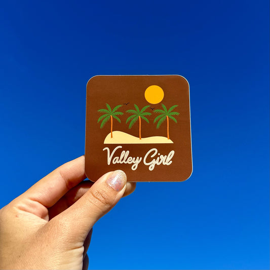 'Valley Girl' Sticker