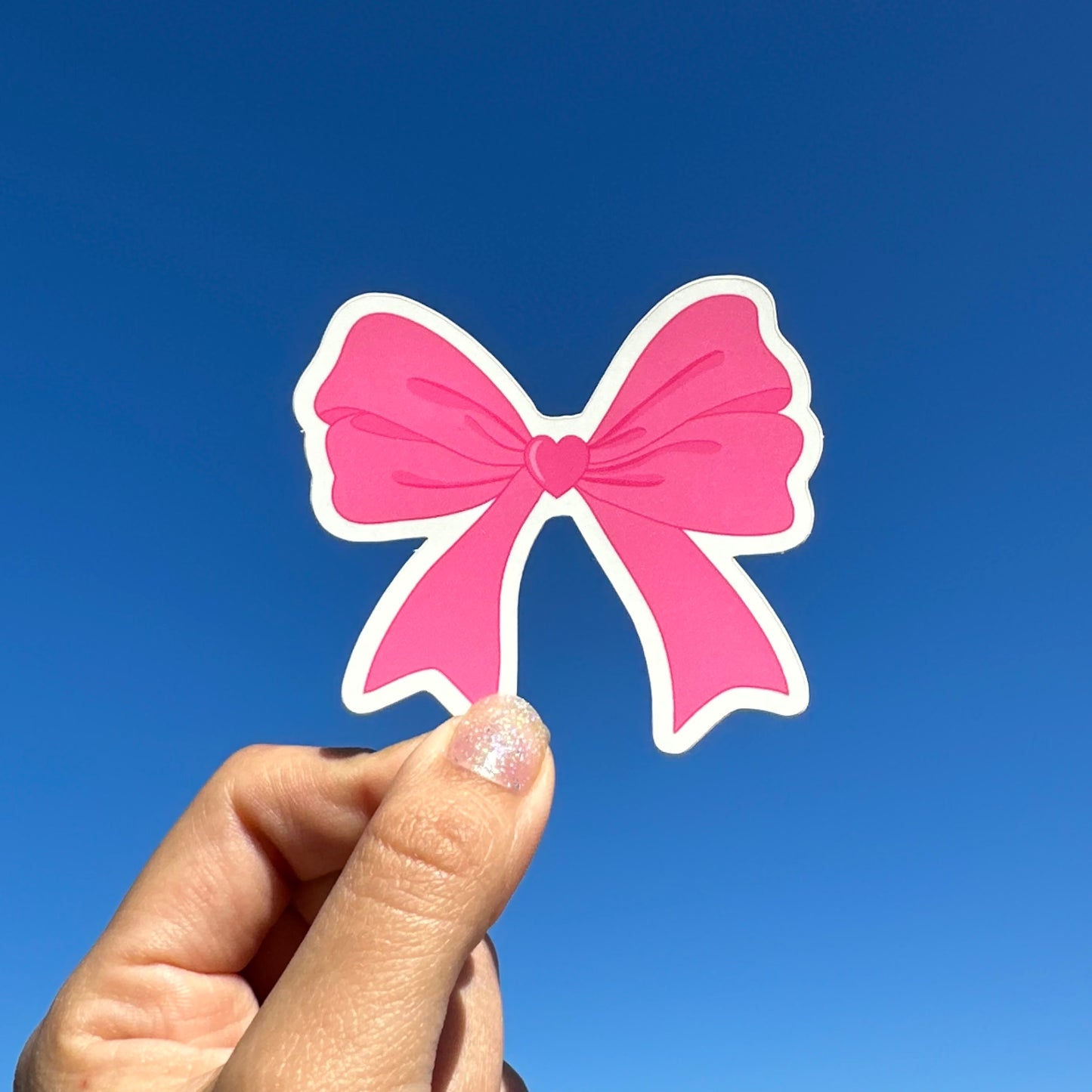 'Cute Bow' Sticker