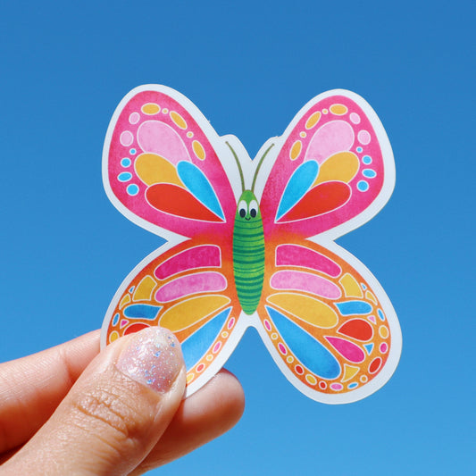 'Butterfly' Sticker