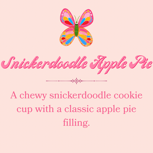 Snickerdoodle Apple Pie Cookie Cup