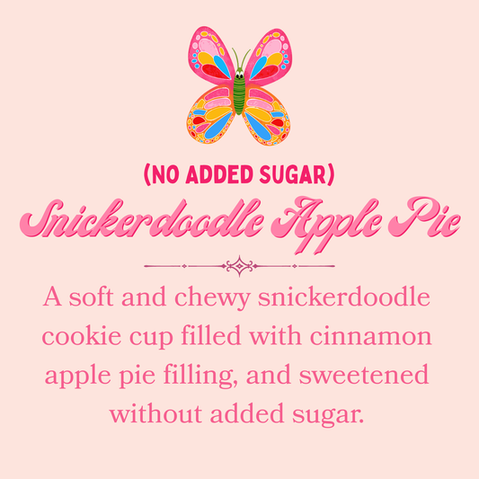 Snickerdoodle Apple Pie Cookie Cup (No Added Sugar)
